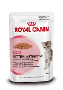 Picture of Royal Canin Kitten Instinctive Pouches In Gravy 85g x 12