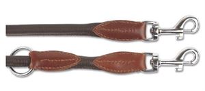 Picture of Leather Training Lead Deluxe Round Brown 19mm X2m