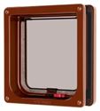 Picture of Lockable Cat Flap & Liner Brown 16.5x17.4cm