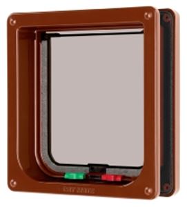 Picture of 4 Way Locking Flap & Liner Brown 16.5x17.4cm