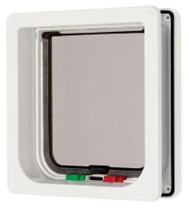 Picture of 4 Way Locking Flap & Liner White 16.5x17.4cm