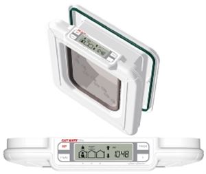 Picture of Elite Radio Frequency Super Selective Cat Flap White 16.6x19.2cm