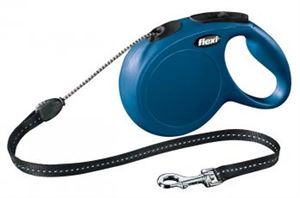 Picture of Flexi New Classic Cord Blue Medium 20kg - 8m (26ft)