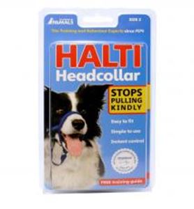 Picture of Halti Headcollar Black Size 2
