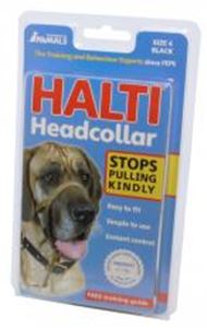 Picture of Halti Headcollar Black Size 4