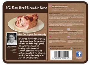 raw knuckle bones for dogs
