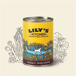Picture of Lily's Kitchen Homestyle Chicken & Turkey Casserole 400g