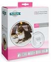 Picture of Staywell Infra Red 4-way Locking Deluxe Cat Flap White