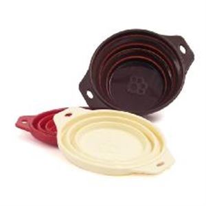 Picture of Pet Stuff Collapsible Travel Bowls Clipstrip Assorted