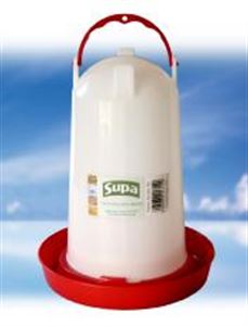 Picture of Supa Poultry Drinker Red & White 3ltr