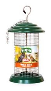 Picture of Supa Easy Fill Plastic Peanut Feeder Green 20cm (8")