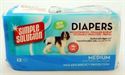 Picture of Simple Solution Dog Disposable Diapers Medium 12pk