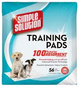 Picture of Simple Solution Puppy Training Pads 56pk