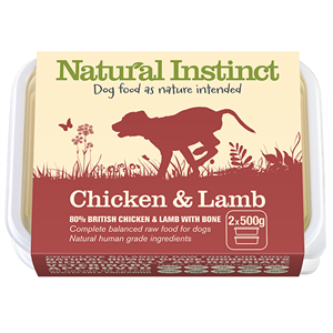 Picture of Natural Instinct Natural Chicken & Lamb 2 x 500g