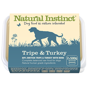 Picture of Natural Instinct Natural Tripe & Turkey 2x500g
