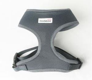 Picture of Doodlebone Mesh Harness Charcoal Extra Small 28.5-39cm