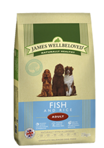 Picture of James Wellbeloved Fish & Rice Adult 2kg