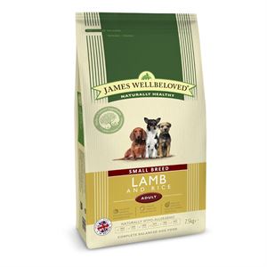 Picture of James Wellbeloved Lamb & Rice Small Breed Adult 7.5kg