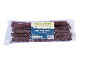 Picture of Natural Instincts Beef Jerky Sticks pack of 6