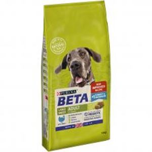 Picture of Beta Adult Large Breed Dry Dog Food With Turkey 14kg