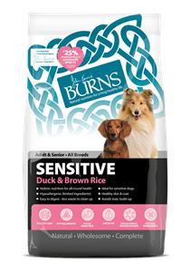 Picture of Burns Sensitive Duck & Rice Adult 2kg
