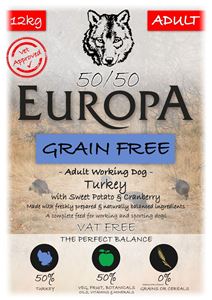 Picture of Europa 50/50 Turkey & Sweet Potato 2kg