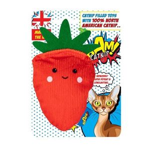 Picture of BAM Catnip Sally Strawberry Cat Toy